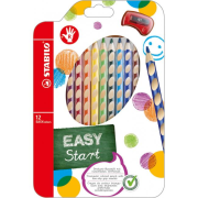 Drevené pastelky EASYcolors P 12sada