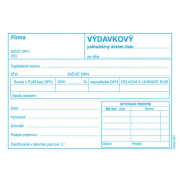 Výdavkový pokl.doklad A6 s DPH