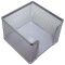 Drôtený stojan na blok `kocka` 95x80x95mm strieborný