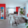 Zošívačka Leitz NeXXt WOW 5528 mini červená
