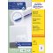 Etikety univerzálne 70x41mm Avery A4 100 hárkov