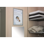 Samolepiaci DURAFRAME A4 strieborný