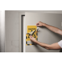 Panel DURAFRAME MAGNETIC SECURITY A4 žlto-čierny