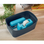Stolný box Leitz MyBox Cosy zamatový šedý