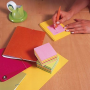 Bloček kocka Post-it 76x76 neónová zelená mix