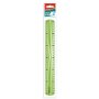 Pravítko KEYROAD, 30cm, ohybné, mix farieb