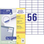Etikety univerzálne 52,5x21,2mm Avery A4 100 hárkov
