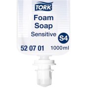 Penové mydlo TORK pre citlivú pokožku S4, 1l