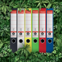Zakladač pákový Esselte No. 1 CO2 neutrálny, 50 mm - biela