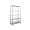 Policový regál s 5 kovovými policami, základný modul, š.106 x h.43 x v.200 cm