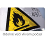 Etikety polyesterové veľmi odolné 96x50,8mm Avery A4 strieborné 20 hárkov