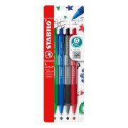 Sada guľôčkových pier STABILO pointball colorful 4 ks