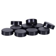 Magnety Q-CONNECT okrúhle, 20 mm, 10 ks, čierne
