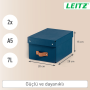 Úložný box Leitz Puro, kartón, veľkosť S, 2ks