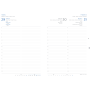Diár Kronos denný A5 modrý 2024